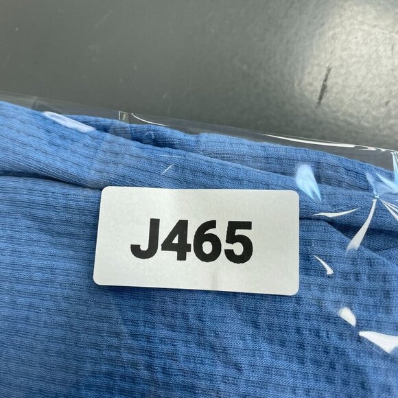 NEW Scotch & Soda Amsterdam Men's L Blue Textured T-Shirt 97% Cotton - Picture 7 of 8